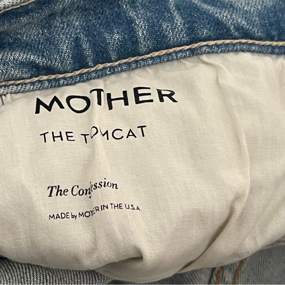 MOTHER Superior The Tomcat Jeans Size 32 NWT - Picture 8 of 10